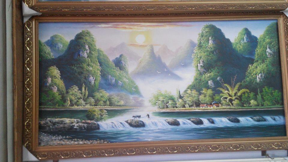 桂林山水 / 油画